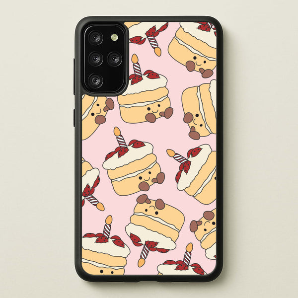 Cake Pattern - Plushy  - Plushy Phone Case for Galaxy S20 Plus