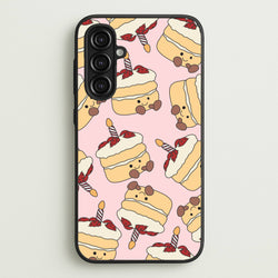 Cake Pattern - Plushy  - Plushy Phone Case for Galaxy A16