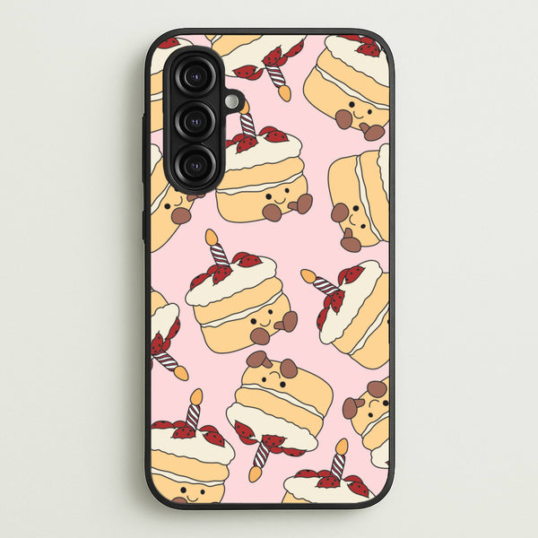 Cake Pattern - Plushy  - Plushy Phone Case for Galaxy A16