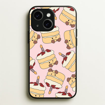 Cake Pattern - Plushy  - Plushy Phone Case for iPhone 14