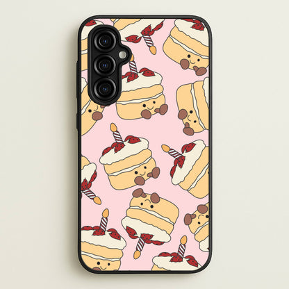 Cake Pattern - Plushy  - Plushy Phone Case for Galaxy A54