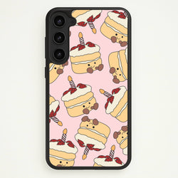 Cake Pattern - Plushy  - Plushy Phone Case for Galaxy S23