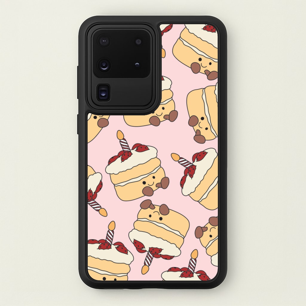 Cake Pattern - Plushy  - Plushy Phone Case for Galaxy S20 Ultra