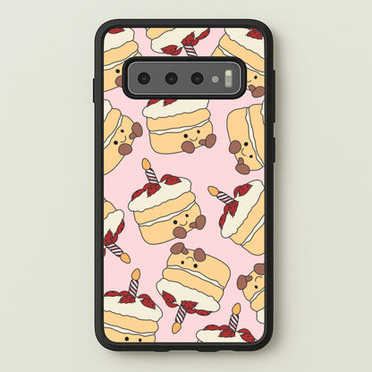 Cake Pattern - Plushy  - Plushy Phone Case for Galaxy S10 Plus