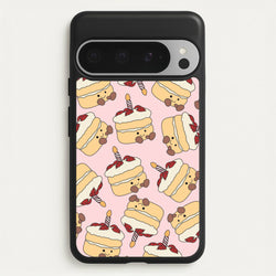 Cake Pattern - Plushy  - Plushy Phone Case for Google Pixel 9 Pro XL