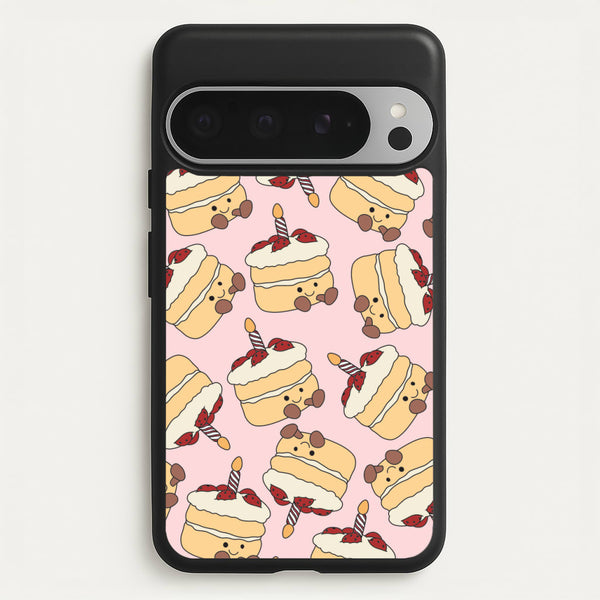 Cake Pattern - Plushy  - Plushy Phone Case for Google Pixel 9 Pro XL