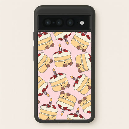 Cake Pattern - Plushy  - Plushy Phone Case for Google Pixel 7 Pro