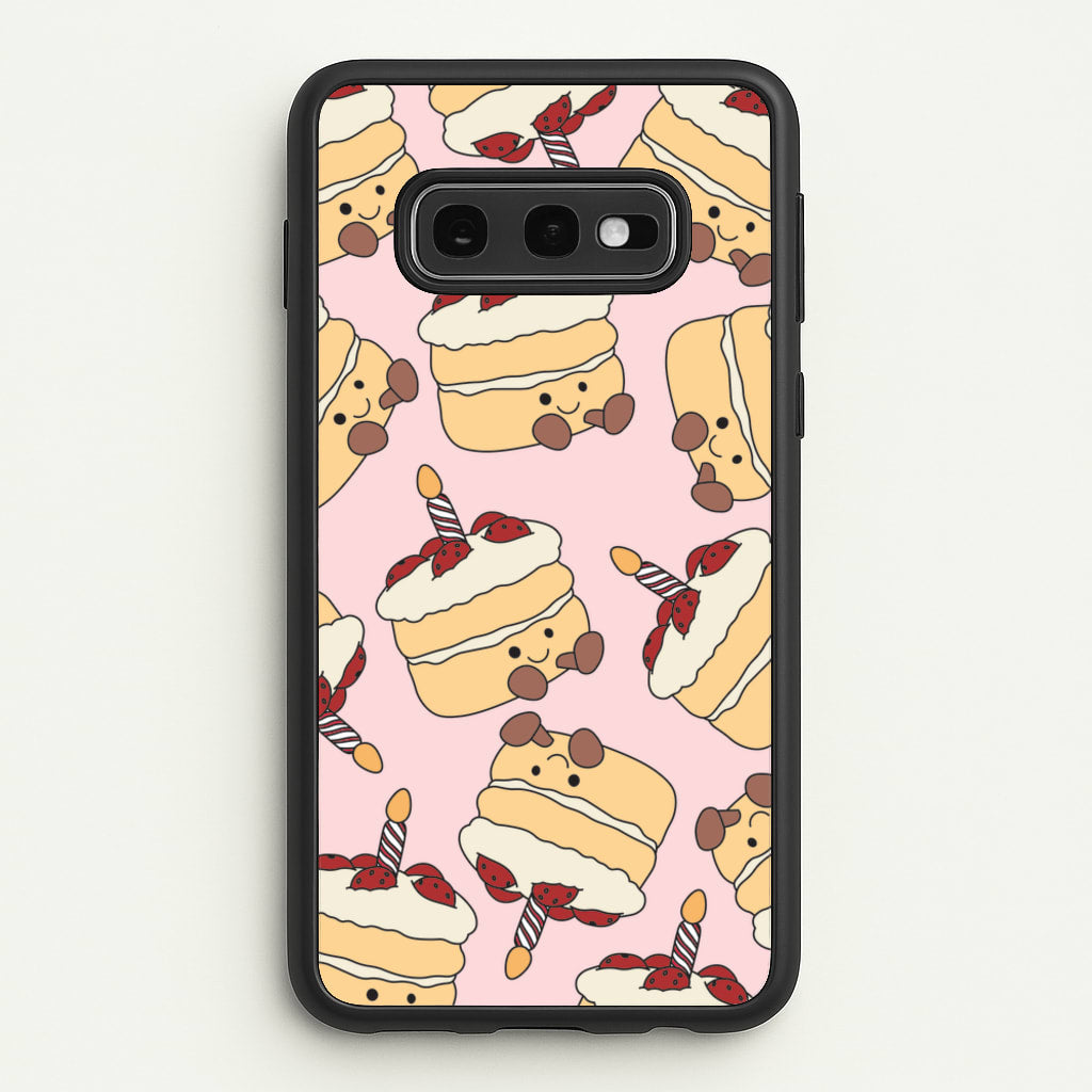 Cake Pattern - Plushy  - Plushy Phone Case for Galaxy S10e