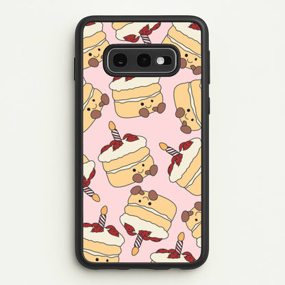 Cake Pattern - Plushy  - Plushy Phone Case for Galaxy S10e