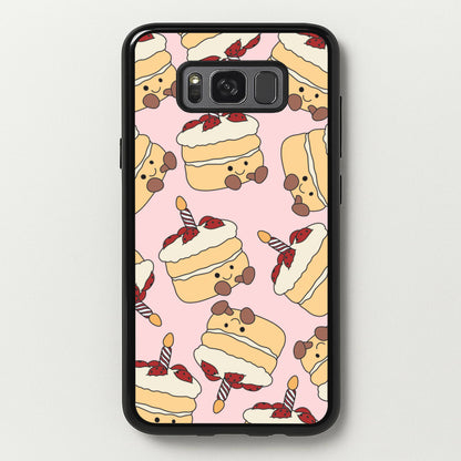 Cake Pattern - Plushy  - Plushy Phone Case for Galaxy S8 Plus