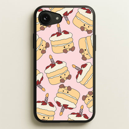 Cake Pattern - Plushy  - Plushy Phone Case for iPhone 16e