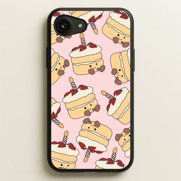 Cake Pattern - Plushy  - Plushy Phone Case for iPhone 16e