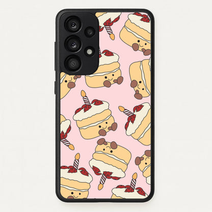 Cake Pattern - Plushy  - Plushy Phone Case for Galaxy A53
