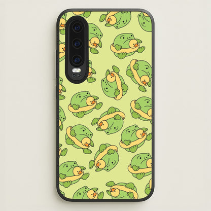 Frog Pattern - Plushy  - Plushy Phone Case for Huawei P30