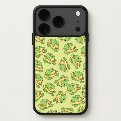 Frog Pattern - Plushy Phone Case for iPhone 17 Pro Max