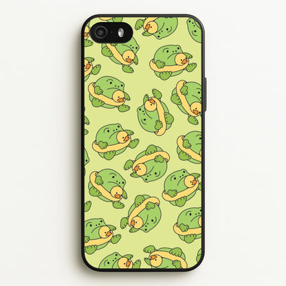 Frog Pattern - Plushy  - Plushy Phone Case for iPhone 5 / 5s / SE 2016
