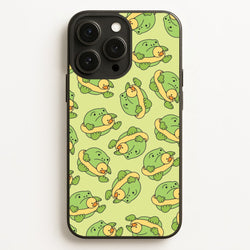 Frog Pattern - Plushy  - Plushy Phone Case for iPhone 12 Pro Max