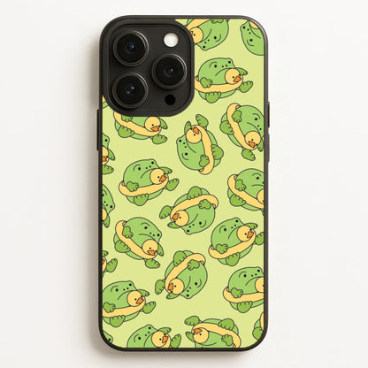 Frog Pattern - Plushy  - Plushy Phone Case for iPhone 12 Pro Max