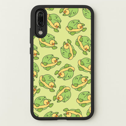 Frog Pattern - Plushy  - Plushy Phone Case for Huawei P20