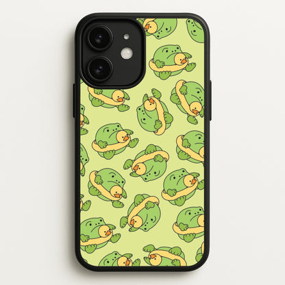 Frog Pattern - Plushy  - Plushy Phone Case for iPhone 11