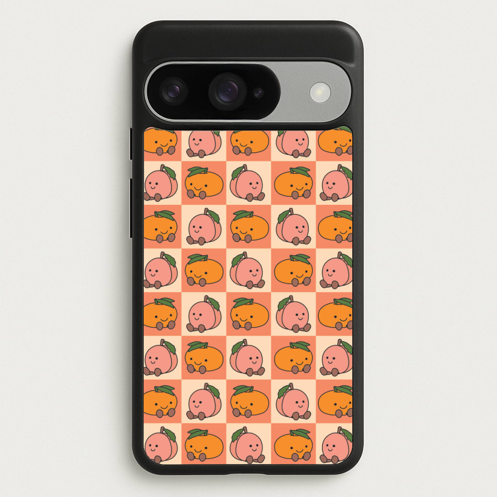Oranges And Peaches - Plushy Phone Case for Google Pixel 10 / 10 Pro
