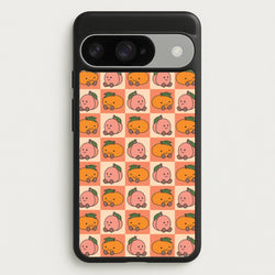 Oranges And Peaches - Plushy Phone Case for Google Pixel 10 / 10 Pro