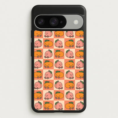 Oranges And Peaches - Plushy Phone Case for Google Pixel 10 / 10 Pro
