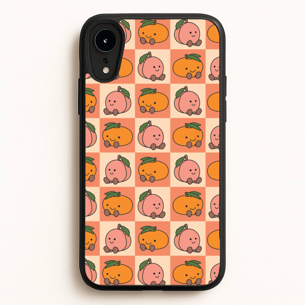 Oranges And Peaches - Plushy  - Plushy Phone Case for iPhone XR