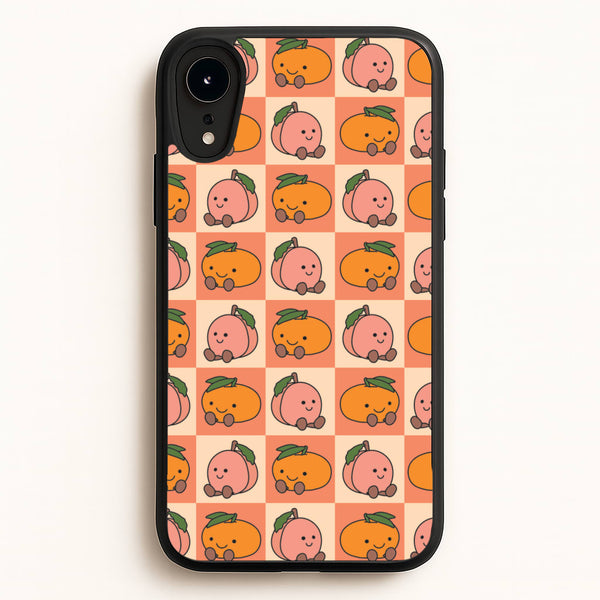 Oranges And Peaches - Plushy  - Plushy Phone Case for iPhone XR