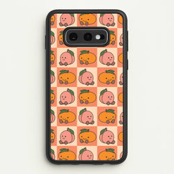 Oranges And Peaches - Plushy  - Plushy Phone Case for Galaxy S10e