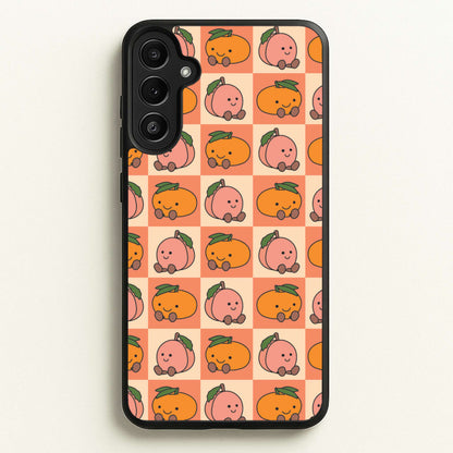 Oranges And Peaches - Plushy  - Plushy Phone Case for Galaxy A34