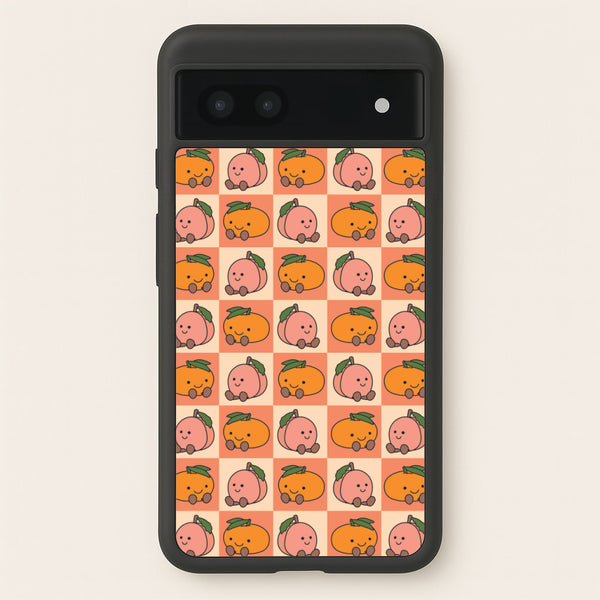 Oranges And Peaches - Plushy  - Plushy Phone Case for Google Pixel 6a