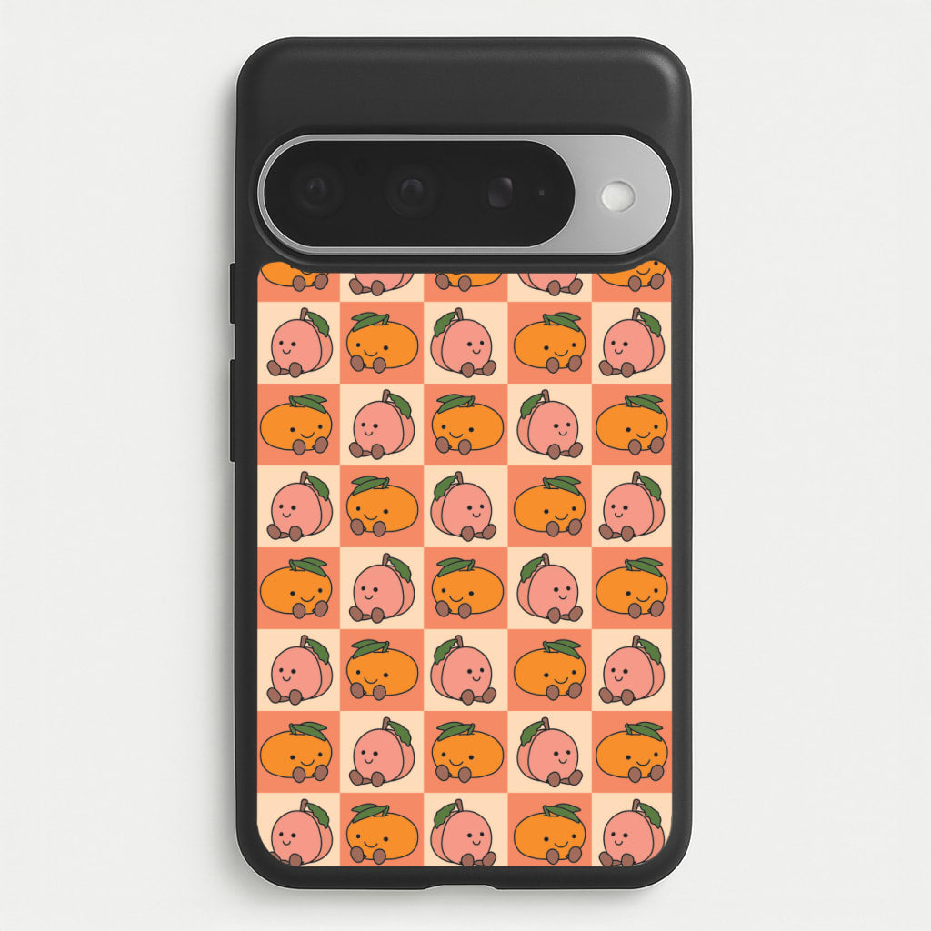 Oranges And Peaches - Plushy Phone Case for Google Pixel 10 Pro XL