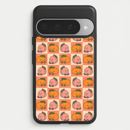 Oranges And Peaches - Plushy Phone Case for Google Pixel 10 Pro XL