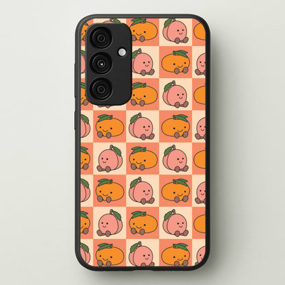 Oranges And Peaches - Plushy  - Plushy Phone Case for Galaxy A35