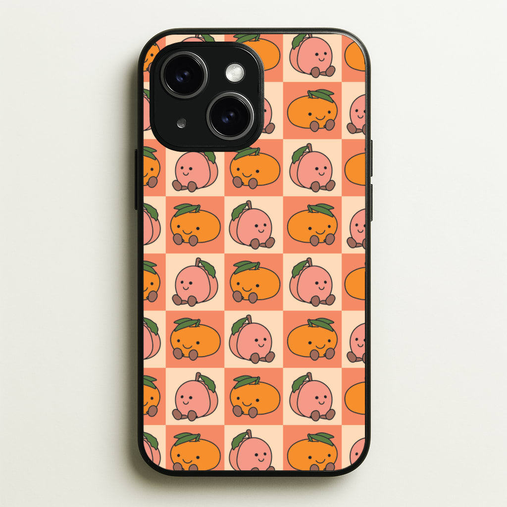 Oranges And Peaches - Plushy  - Plushy Phone Case for iPhone 14 Plus