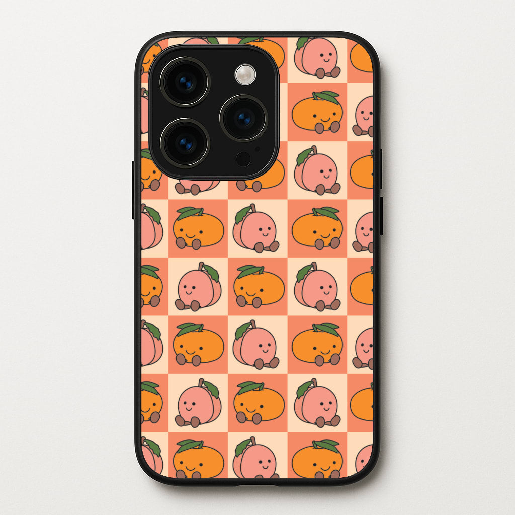 Oranges And Peaches - Plushy  - Plushy Phone Case for iPhone 14 Pro Max