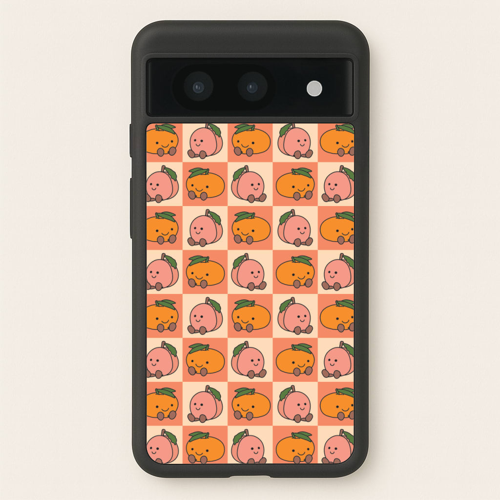 Oranges And Peaches - Plushy  - Plushy Phone Case for Google Pixel 8a