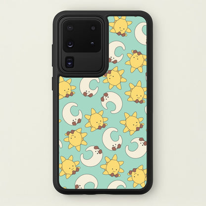 Stars And Moon Pattern - Plushy  - Plushy Phone Case for Galaxy S20 Ultra