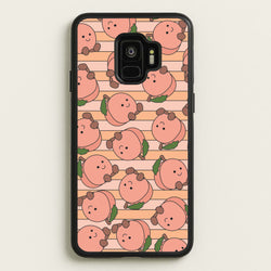Feeling Peachy  - Plushy Phone Case for Galaxy S9