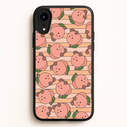 Feeling Peachy  - Plushy Phone Case for iPhone XR
