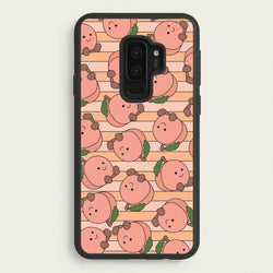 Feeling Peachy  - Plushy Phone Case for Galaxy S9 Plus