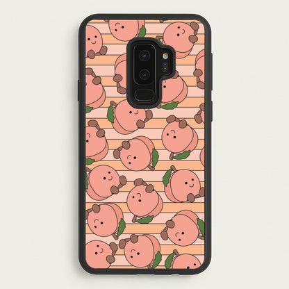 Feeling Peachy  - Plushy Phone Case for Galaxy S9 Plus