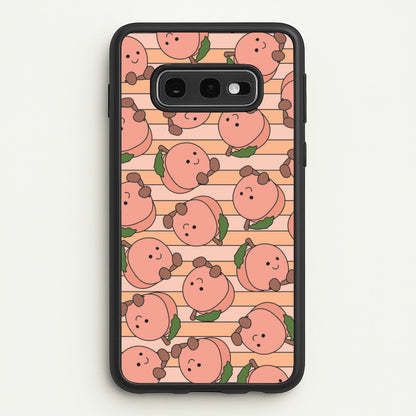 Feeling Peachy  - Plushy Phone Case for Galaxy S10e