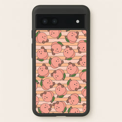 Feeling Peachy  - Plushy Phone Case for Google Pixel 6a
