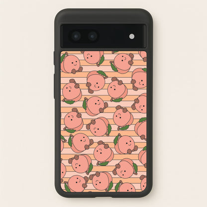 Feeling Peachy  - Plushy Phone Case for Google Pixel 6a