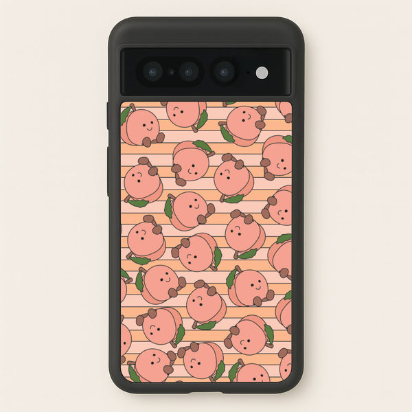 Feeling Peachy  - Plushy Phone Case for Google Pixel 7 Pro