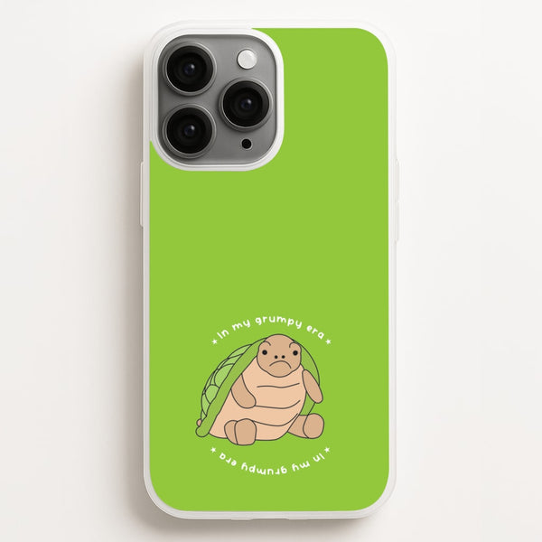Grumpy Era Turtle  - Plushy Phone Case for iPhone 16 Pro Max