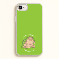 Grumpy Era Turtle  - Plushy Phone Case for iPhone 6 Plus / 7 Plus / 8 Plus