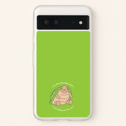 Grumpy Era Turtle  - Plushy Phone Case for Google Pixel 7